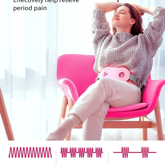 Funlover Accessories Heating Pad For Period Cramps Portable